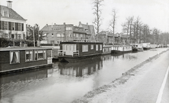 73255 Gezicht op de Leidsche Rijn te Utrecht met op de achtergrond de Richard Wagnerlaan. Geheel links een deel van het ...